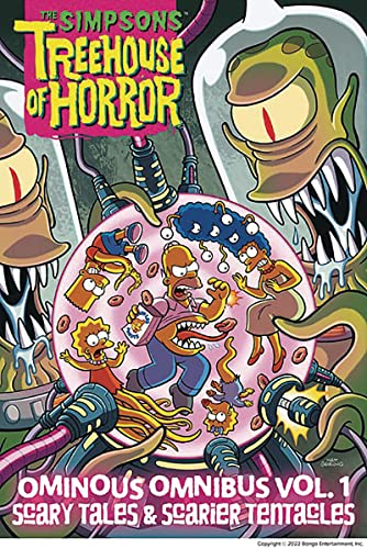 Book: The Simpsons Treehouse of Horror Ominous Omnibus Vol. 1: Scary Tales & Scarier Tentacles