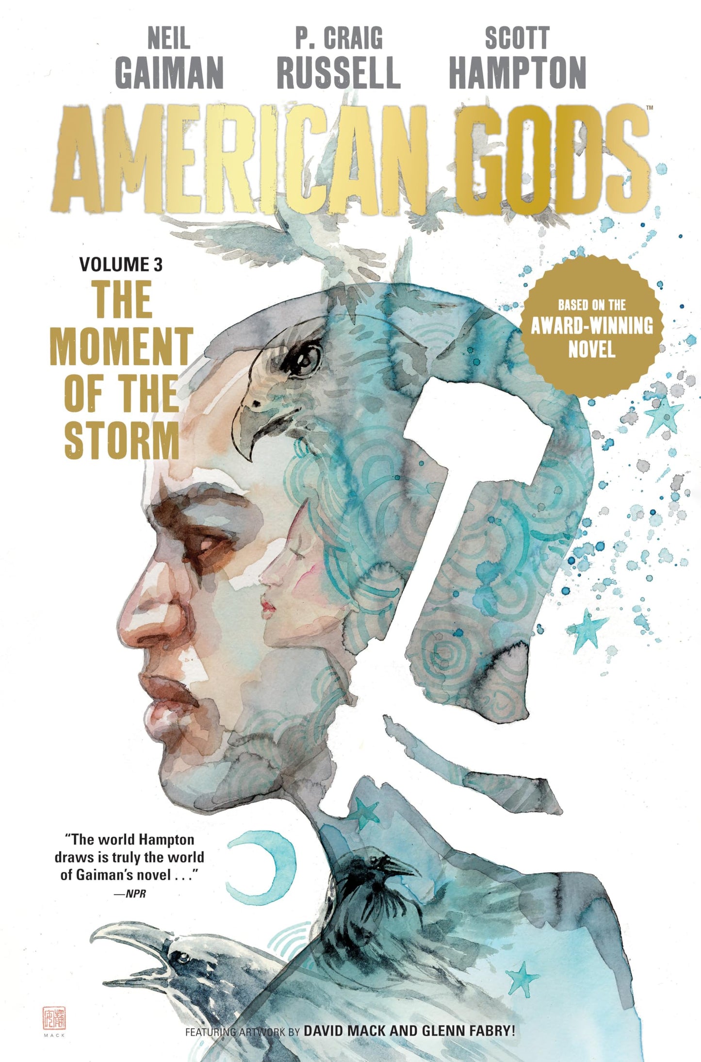 Book: American Gods Volume 3: The Moment of the Storm (Graphic Novel)