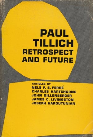 Book: Paul Tillich: Retrospect and Future