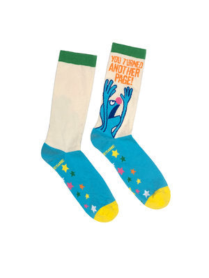 Book: Sesame Street: The Monster at the End of This Book Socks - Large