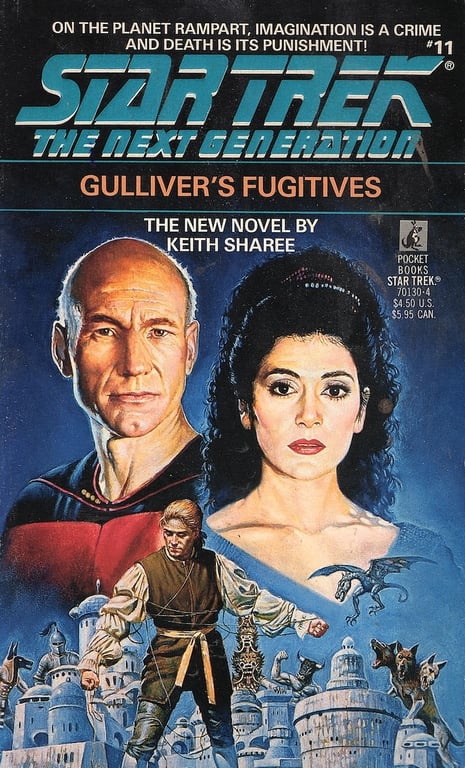 Book: Gulliver's Fugitives (Star Trek: The Next Generation, No. 11)