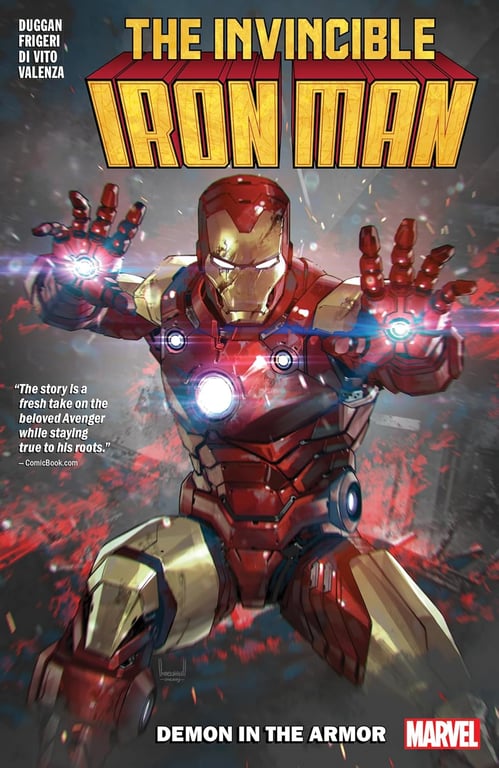 Book: Invincible Iron Man by Gerry Duggan Vol. 1: Demon in the Armor