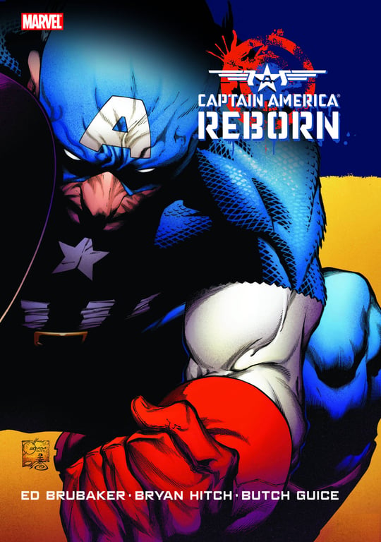 Book: Captain America Reborn Hardcover Direct Market Quesada Variant (Marvel Harcover Edition)
