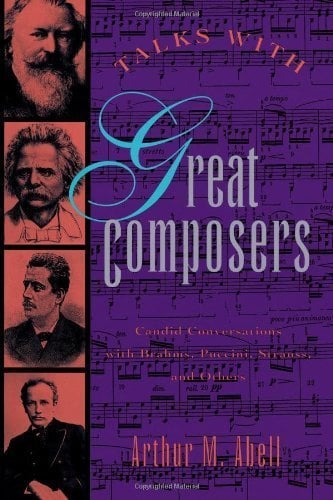 Book: Talks with Great Composers