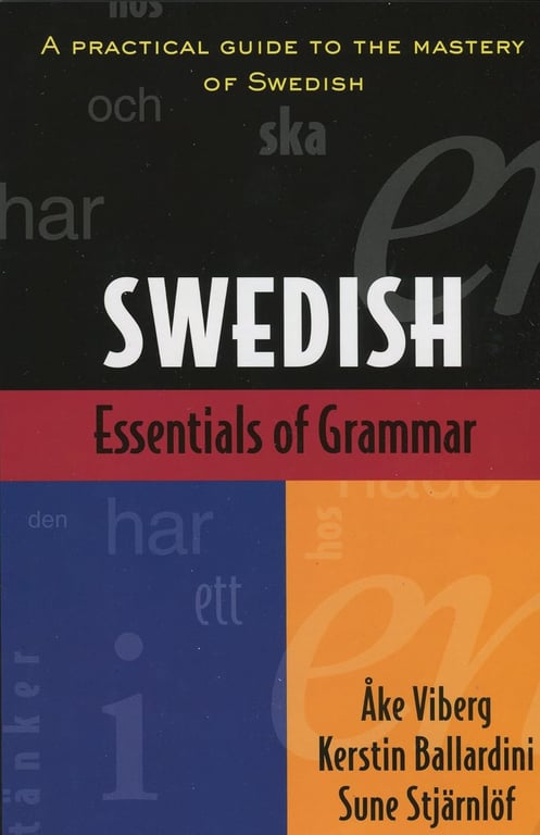 Book: Essentials of Swedish Grammar