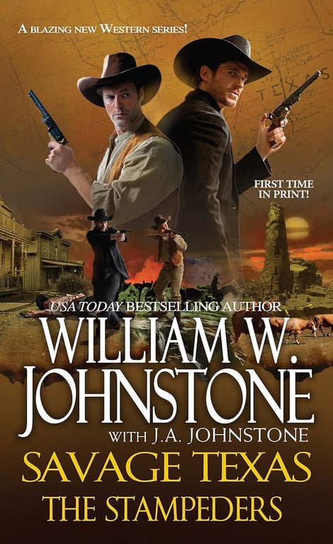 Book: The Stampeders (Savage Texas)