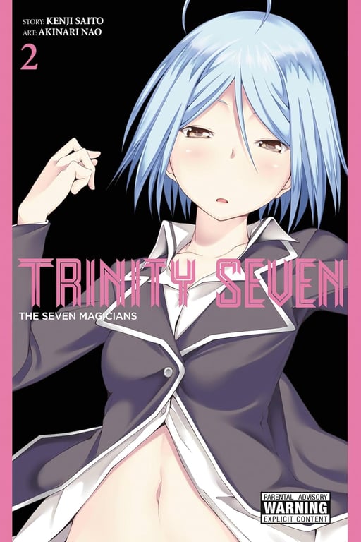 Book: Trinity Seven, Vol. 2: The Seven Magicians - manga (Trinity Seven, 2)
