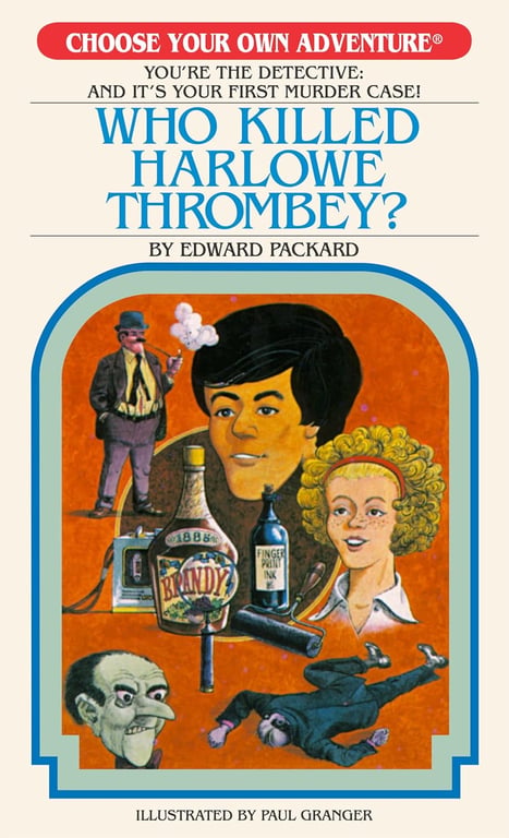 Book: Who Killed Harlowe Thrombey?