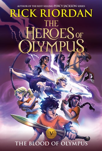 Book: Heroes of Olympus, The, Book Five: Blood of Olympus, The-(new cover) (The Heroes of Olympus)