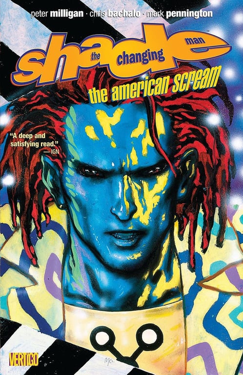 Book: Shade, the Changing Man The American scream