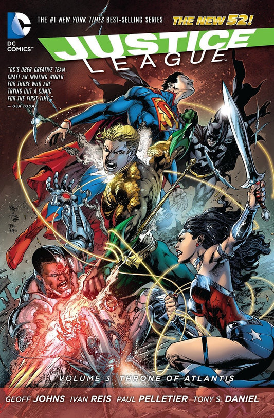 Book: Justice League Vol. 3: Throne of Atlantis (The New 52)