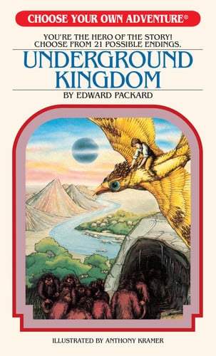 Book: Underground Kingdom (Choose Your Own Adventure Retro Editions)