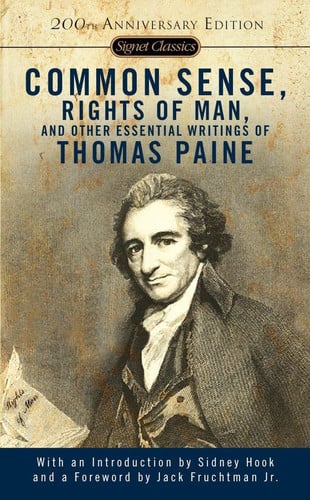 Book: Common sense, Rights of man, and other essential writings of Thomas Paine
