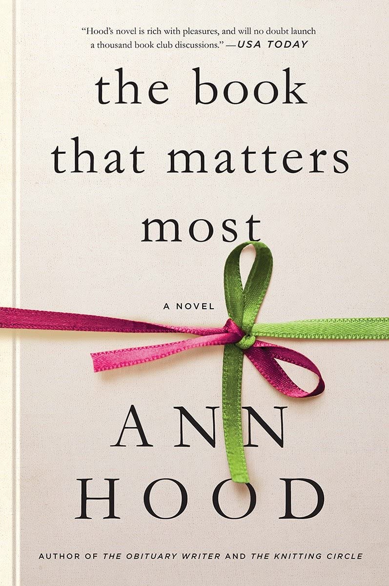 Book: The Book That Matters Most: A Novel