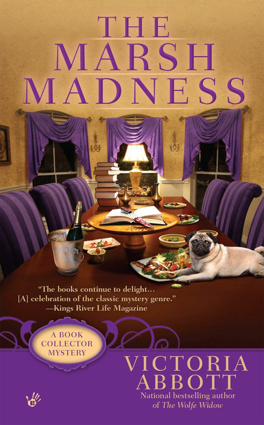 Book: The Marsh Madness (A Book Collector Mystery, Book 4)