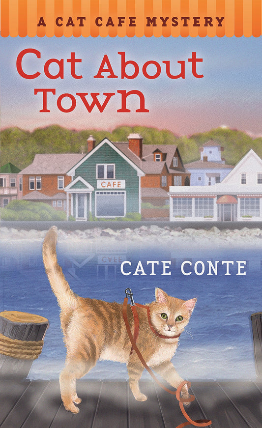 Book: Cat About Town (Cat Cafe Mystery Series, Book 1)