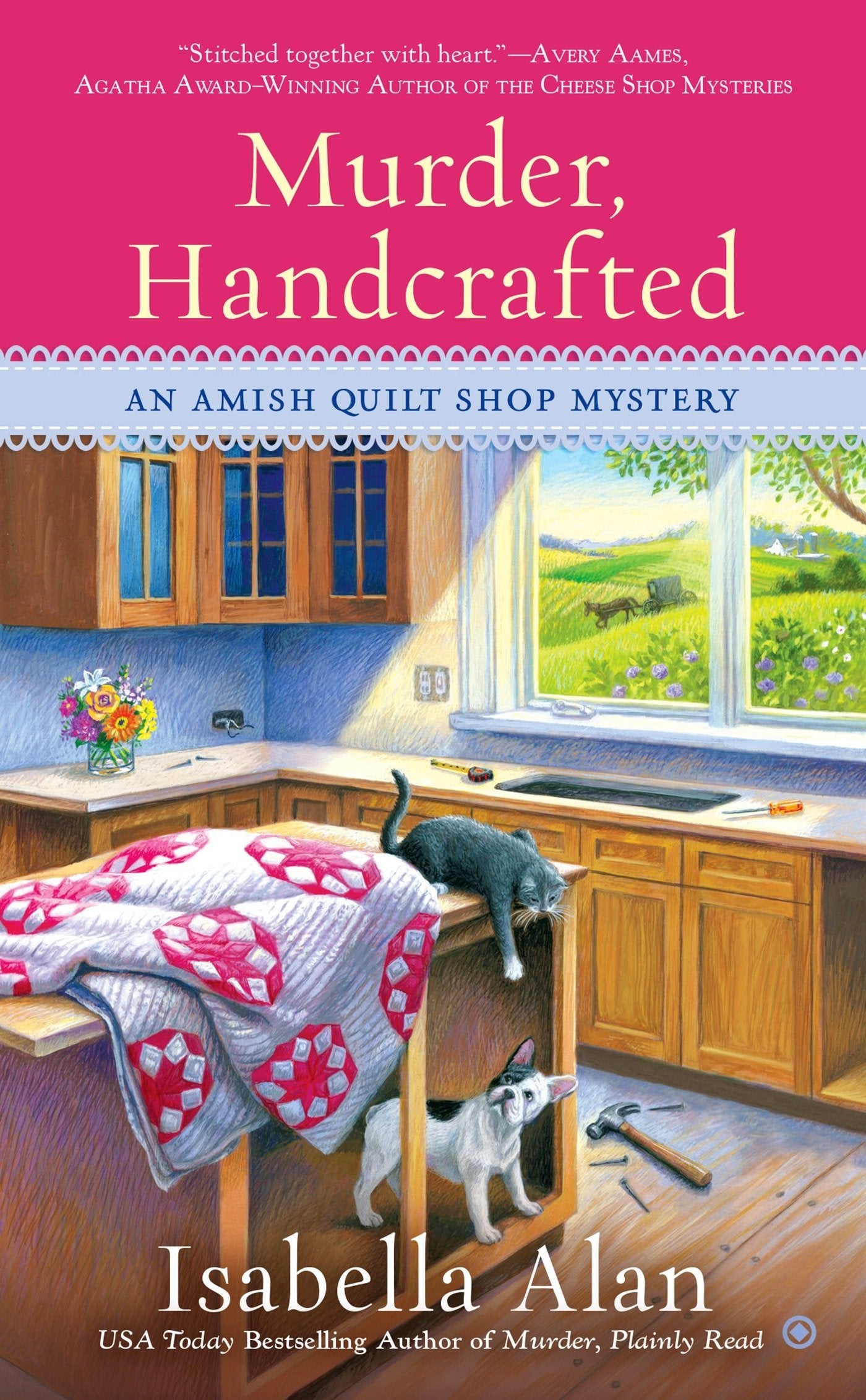 Book: Murder, Handcrafted (Amish Quilt Shop Mystery)