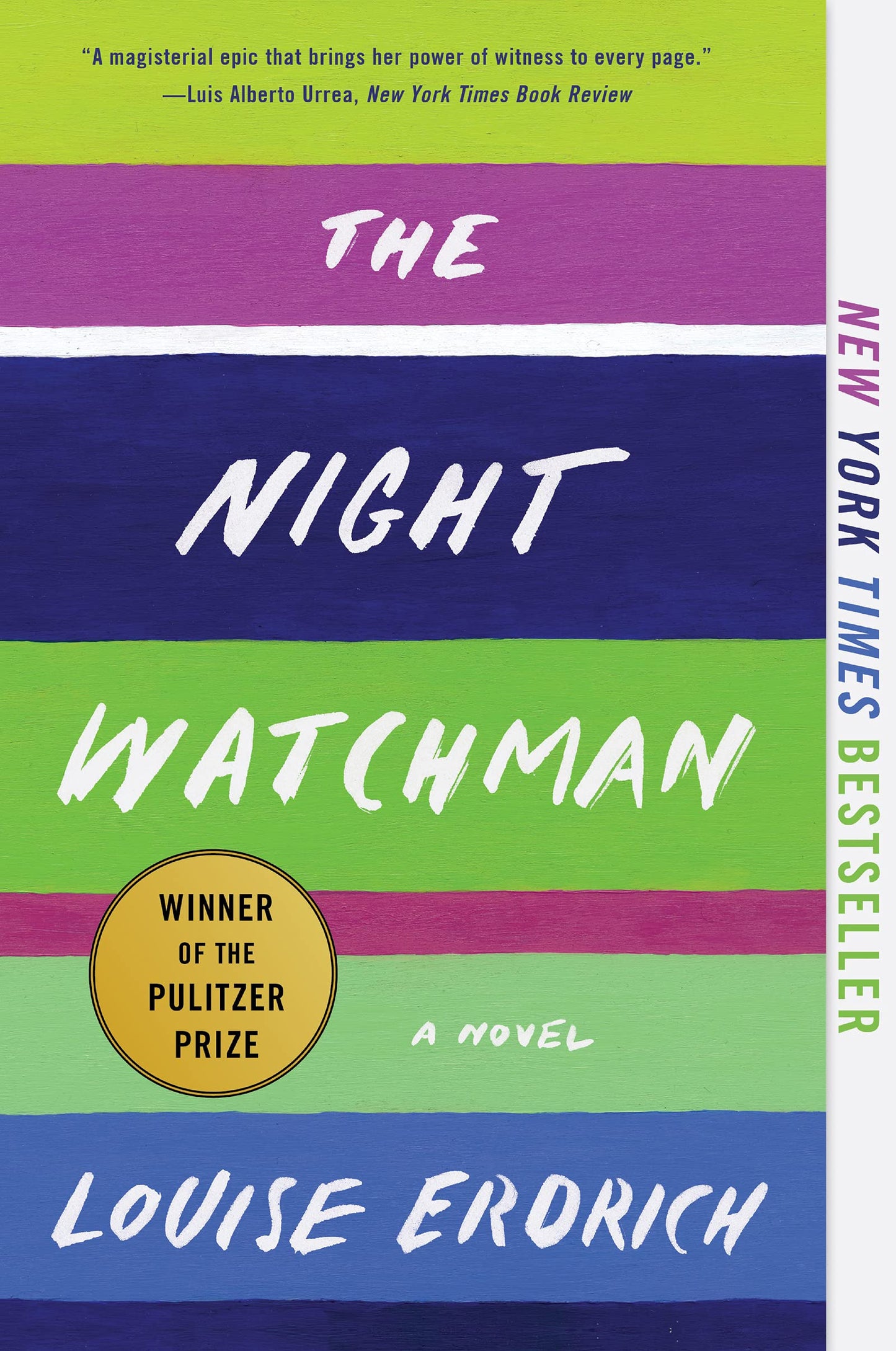 Book: The Night Watchman: Pulitzer Price Winning Fiction