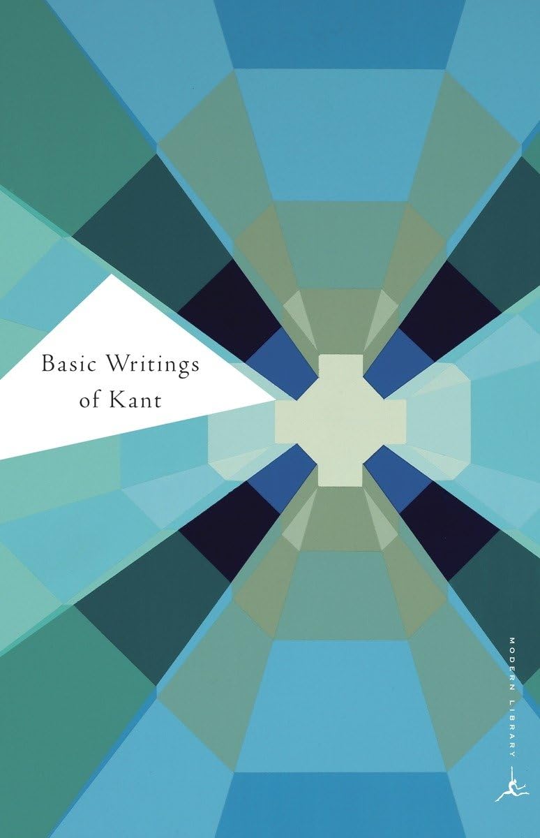 Book: Basic Writings of Kant (Modern Library Classics)