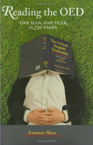 Book: Reading the OED: One Man, One Year, 21,730 Pages