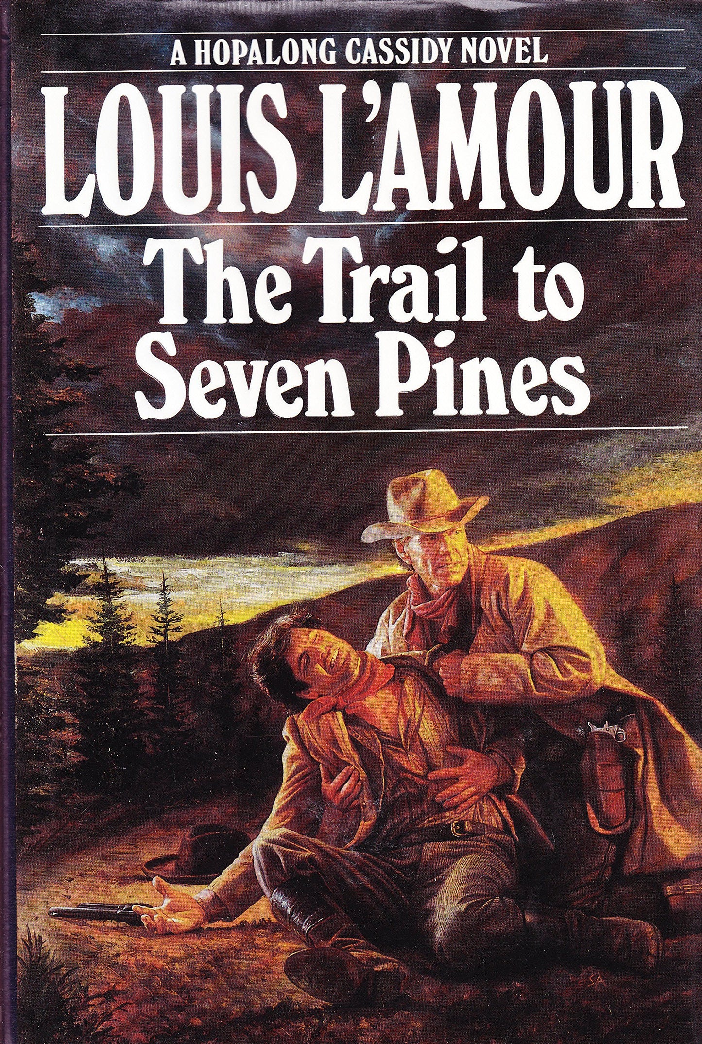 Book: The Trail to Seven Pines (A Hopalong Cassidy Novel)