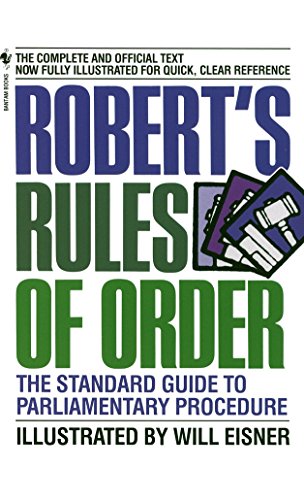 Book: Robert's Rules of Order: The Standard Guide to Parliamentary Procedure