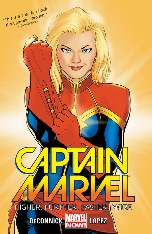 Book: CAPTAIN MARVEL VOL. 1: HIGHER, FURTHER, FASTER, MORE