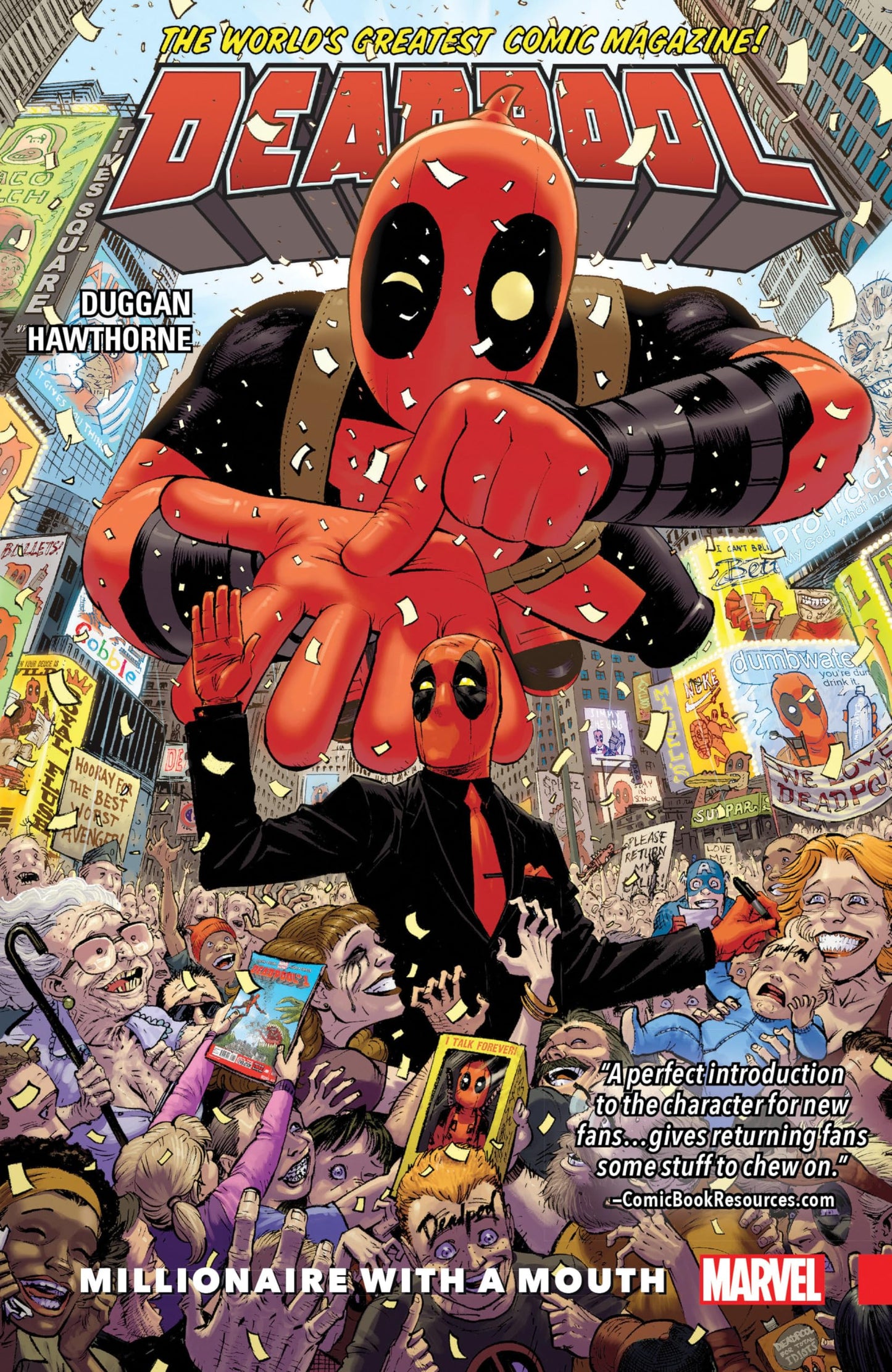 Book: DEADPOOL: WORLD'S GREATEST VOL. 1 - MILLIONAIRE WITH A MOUTH