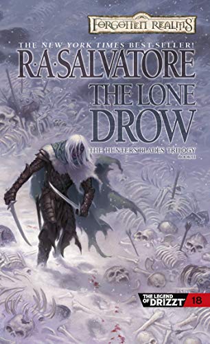 Book: The Lone Drow (Forgotten Realms: The Hunter's Blade trilogy, Book 2) (Forgotten Realms: The Legend of Drizzt, Book 18)