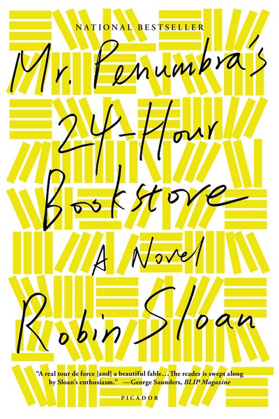 Book: Mr. Penumbra's 24-Hour Bookstore