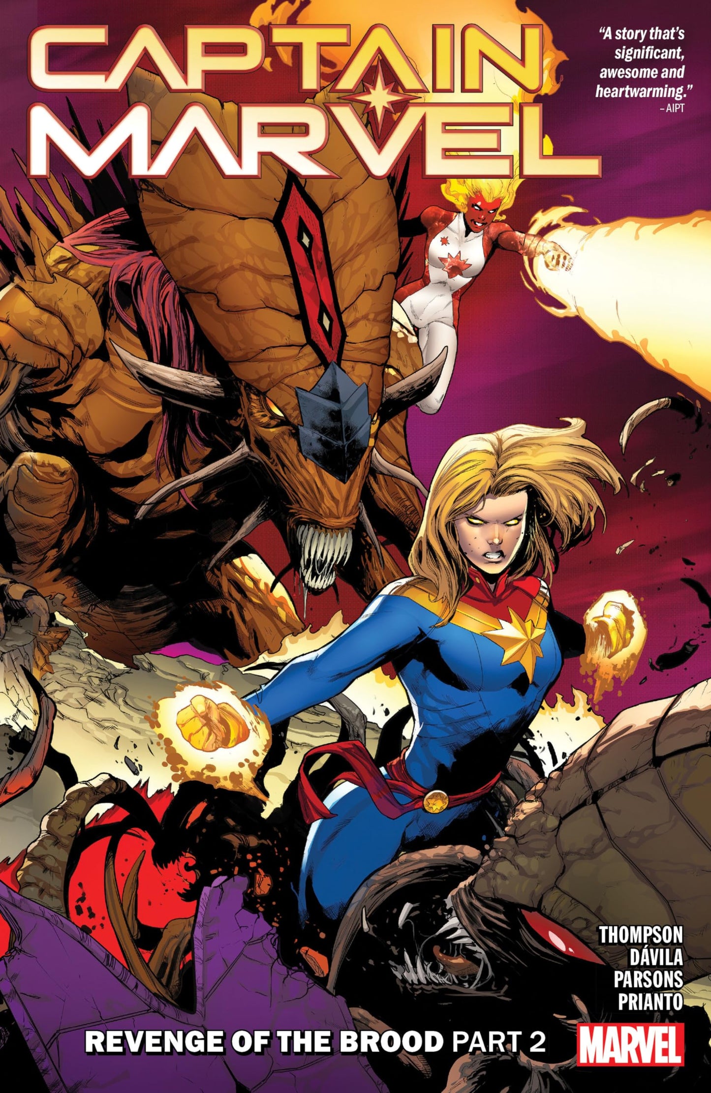 Book: Captain Marvel Vol. 10: Revenge of the Brood Part 2