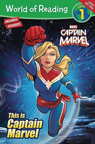 Book: World of Reading This is Captain Marvel (Level 1)