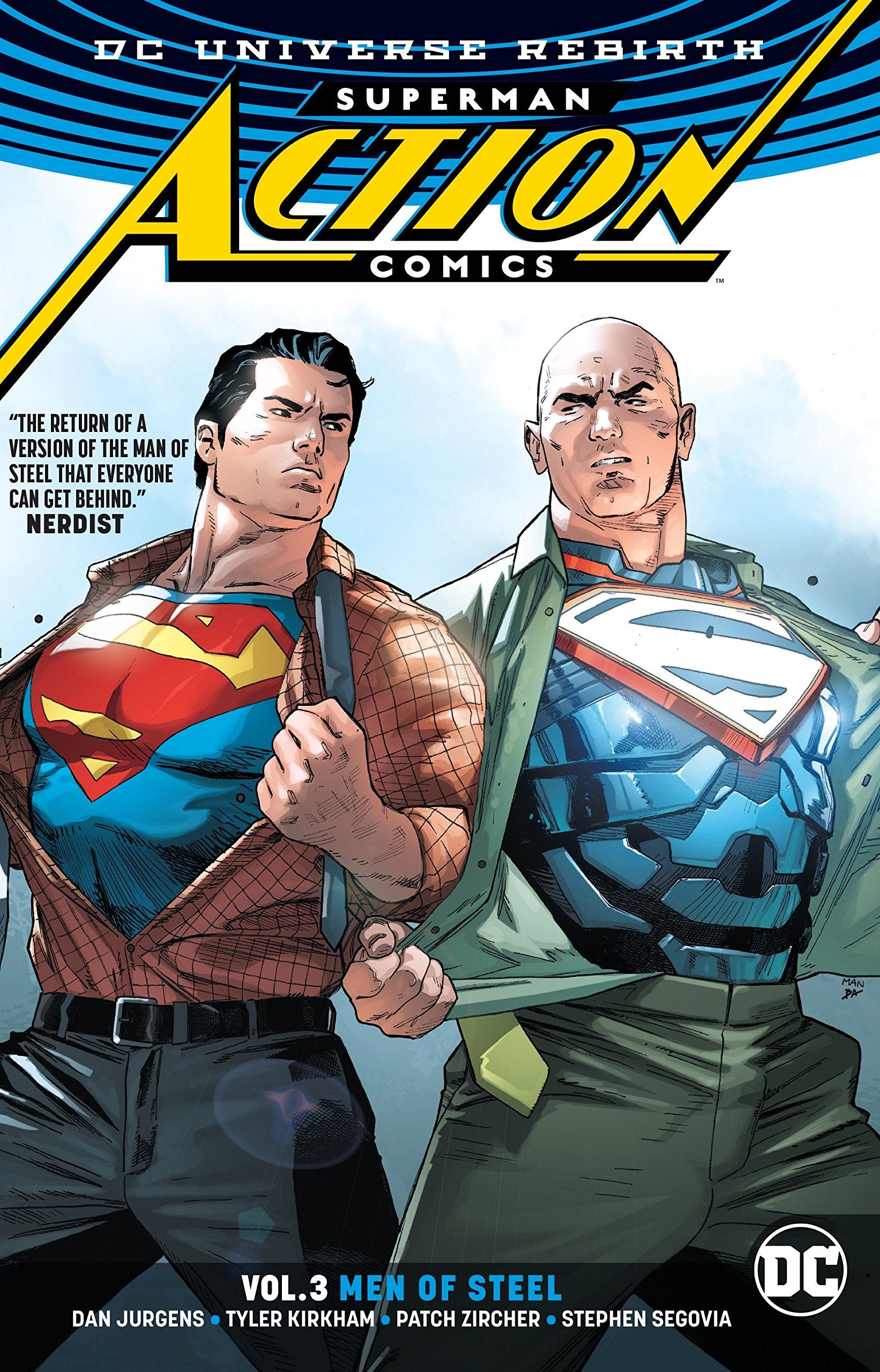 Book: Superman Action Comics 3: Men of Steel