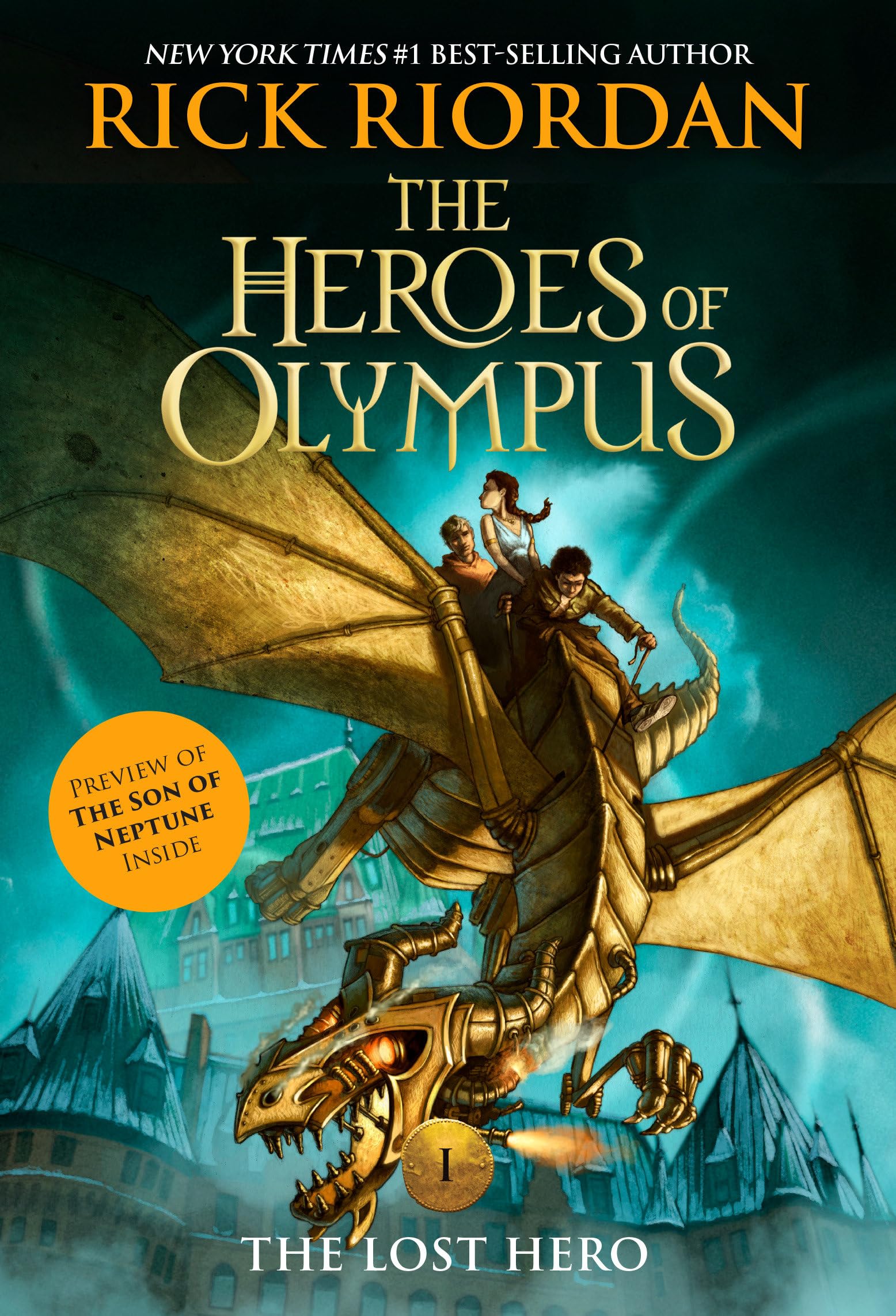 Book: The Lost Hero (Heroes of Olympus, Book 1)