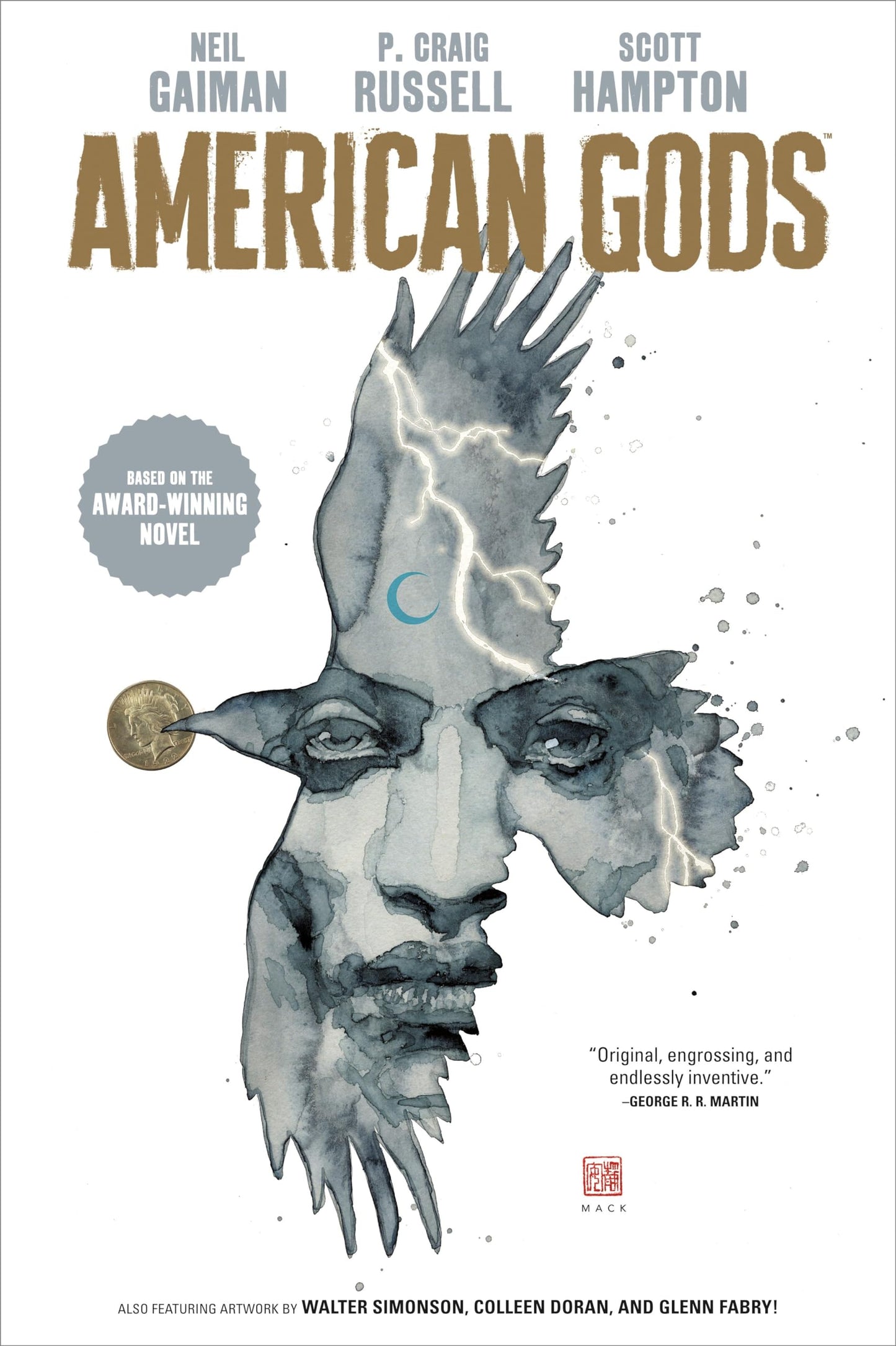 Book: American Gods Volume 1: Shadows (Graphic Novel)