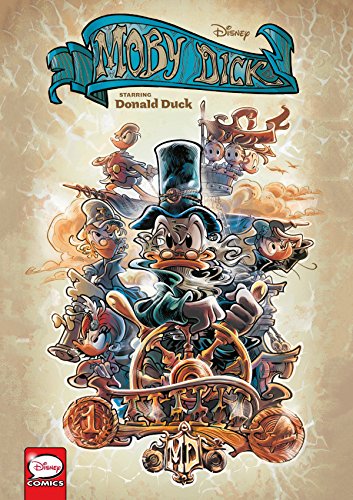 Book: Disney Moby Dick, starring Donald Duck (Graphic Novel)