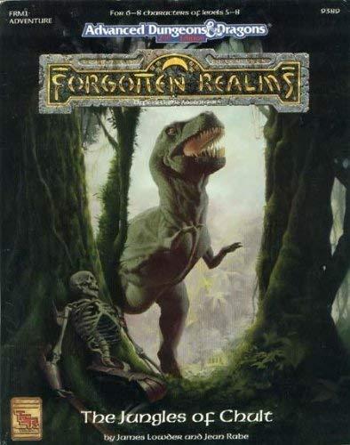 Book: The Jungles of Chult [NO MAP] (Advanced Dungeons & Dragons: Forgotten Realms, FRM1 Adventure)