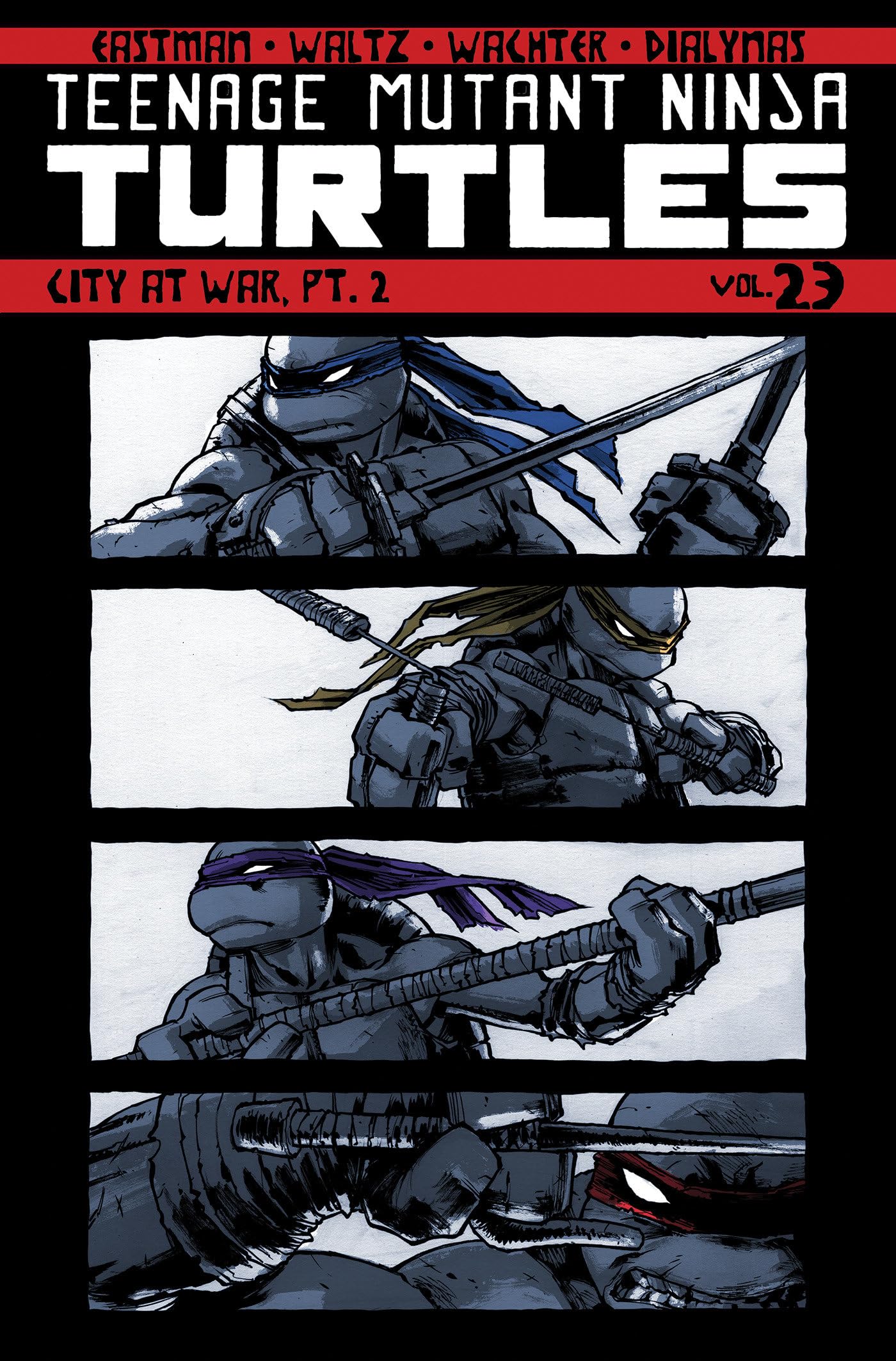 Book: Teenage Mutant Ninja Turtles Volume 23: City At War, Pt. 2