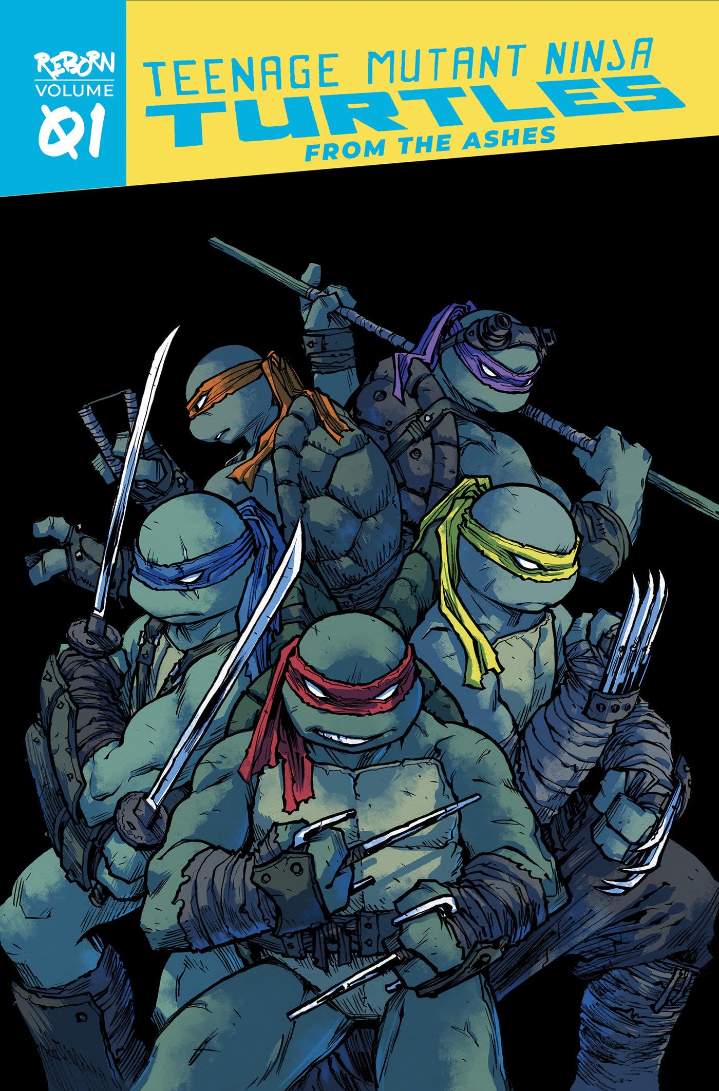 Book: Teenage Mutant Ninja Turtles: Reborn, Vol. 1 - From The Ashes (TMNT Reborn)