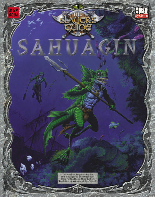 Book: The Slayer's Guide To Sahuagin