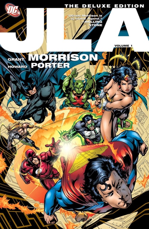 Book: JLA Volume 1 Deluxe Edition