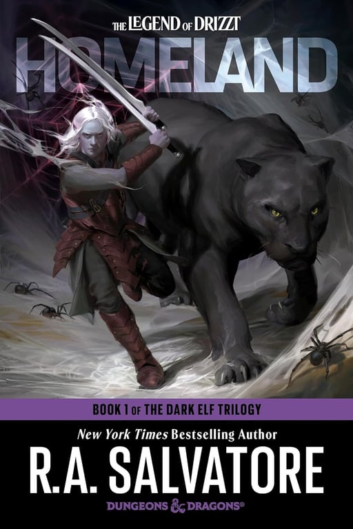 Book: Dungeons & Dragons: Homeland (The Legend of Drizzt, Book 1)