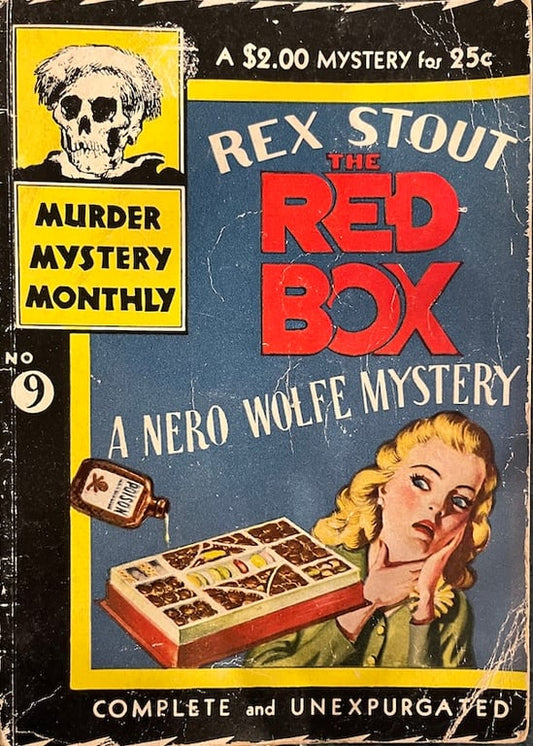 Book: Murder Mystery Monthly #8: Rex Stout the Red Box A Nero Wolfe Mystery