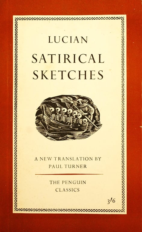 Book: Lucian Satyrical Sketches