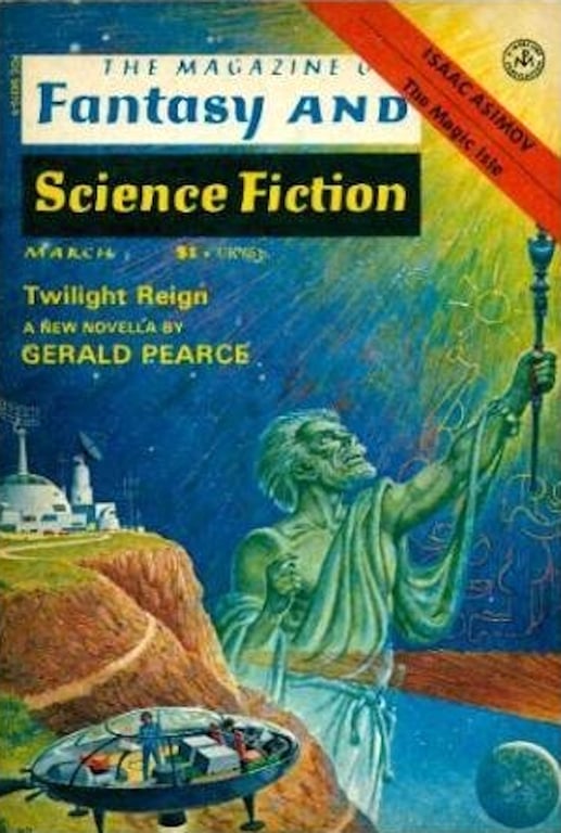 Book: Fantasy and Science Fiction (The Magazine of Fantasy and Science Fiction), March, 1977. Vol. 52 No. 3.