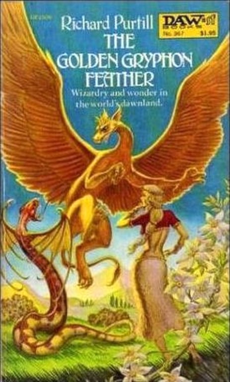 Book: Golden Gryphon Feather