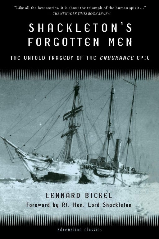 Book: Shackleton's Forgotten Men The Untold Tragedy of the Endurance Epic
