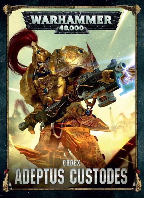 Book: Warhammer Games Workshop 40k Adeptus Custodes Codex