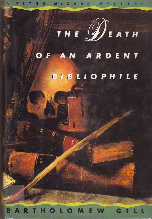 Book: The Death of an Ardent Bibliophile (A Peter McGarr Mystery, Book 11)