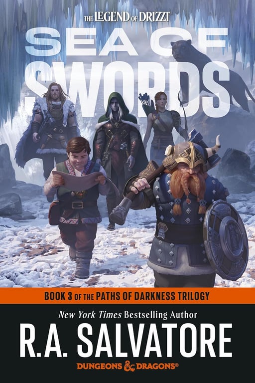 Book: Sea of Swords: Dungeons & Dragons: Book 3 of the Paths of Darkness Trilogy (The Legend of Drizzt)